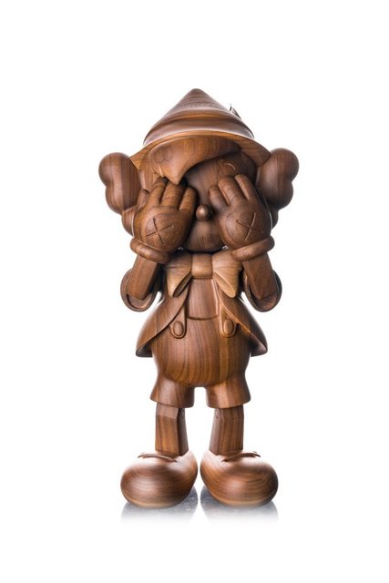 KAWS, ‘Pinocchio Wood by Medicom x Disney x Karimoku ’, 2018, Red Chamber Gallery