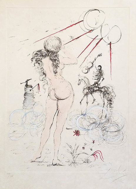 Salvador Dalí, ‘Woman, Horse and Death’, 1968, Galerie d'Orsay
