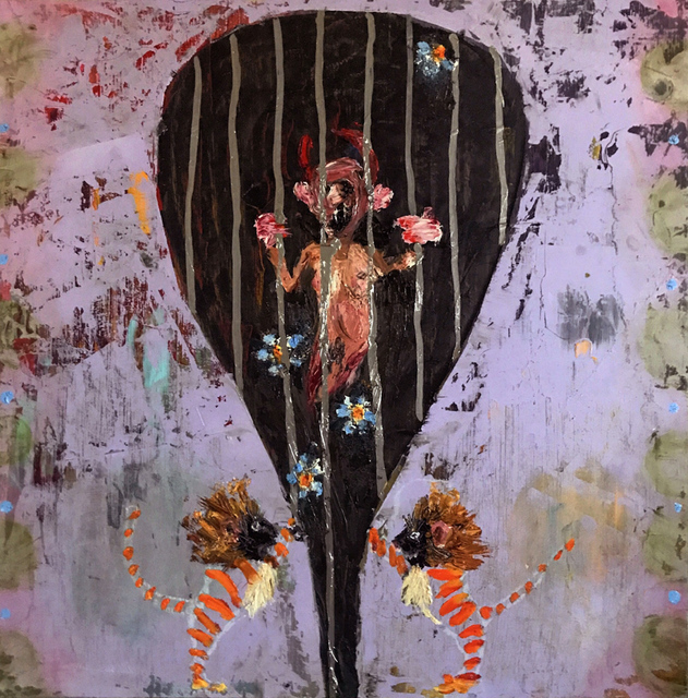 Mary Devincentis, ‘Love Me, Love Me Not’, 2018, Painting, Oil on Panel, Park Place Gallery
