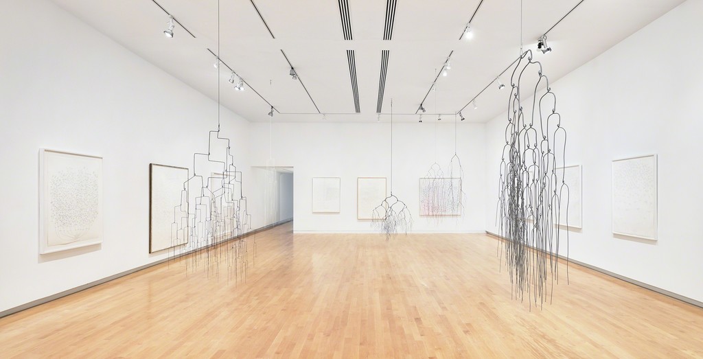 Beth Campbell, My Potential Future Past (installation view), 2017. The Aldrich Contemporary Art Museum, Ridgefield, CT. Photo: Tom Powel Imaging. Beth Campbell, My Potential Future Past (installation view), 2017. The Aldrich Contemporary Art Museum, Ridgefield, CT. Photo: Tom Powel Imaging.