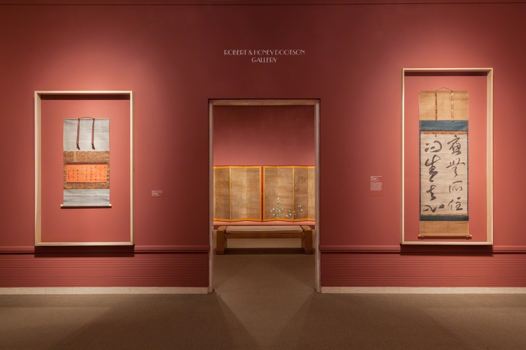 Installation view of Calligraphic Abstraction, 2015. Courtesy Seattle Art Museum. Installation view of Calligraphic Abstraction, 2015. Courtesy Seattle Art Museum.