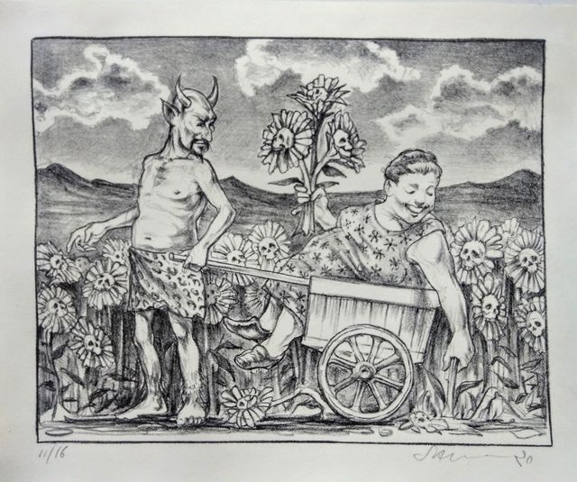 Sam Vaughan, ‘The Devil and his Daughter Enjoy the Plague’, 2020, SHOH Gallery