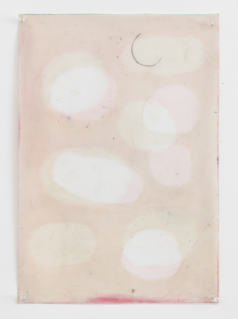 Vicki Sher, ‘Cloudformation 1’, 2018, Painting, Oil pastel and pencil on drafting film, FROSCH&CO
