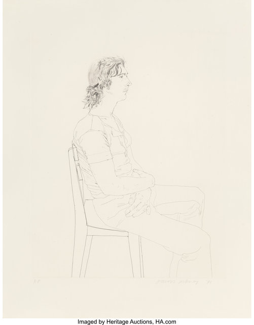 David Hockney, ‘Maurice Payne’, 1971, Heritage Auctions