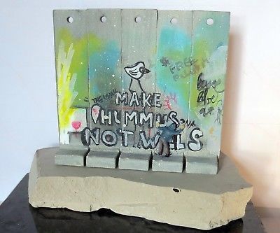 Banksy, ‘Make Hummus Not Walls’, 2017, Stowe Gallery