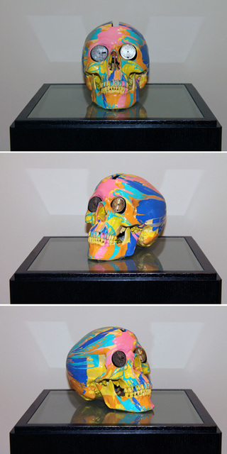 Damien Hirst, ‘The Hours Spin Skull #3’, 2009, Kenneth A. Friedman & Co.