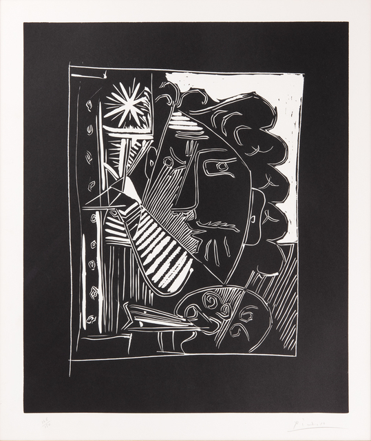 Pablo Picasso, ‘Le Peintre et sa toile’, 1963, Odon Wagner Gallery