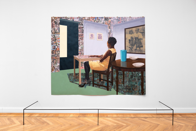 Njideka Akunyili Crosby, ‘In the Lavender Room’, 2019, Statens Museum for Kunst