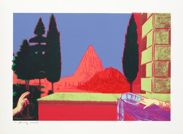 Andy Warhol, ‘Details of Renaissance Paintings (Leonardo da Vinci, The Annunciation, 1472)’, 1984, Zeit Contemporary Art