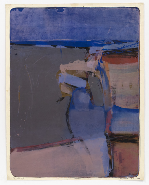 George Miyasaki, ‘Autumn’, 1957, Print, Lithograph, Mary Ryan Gallery, Inc
