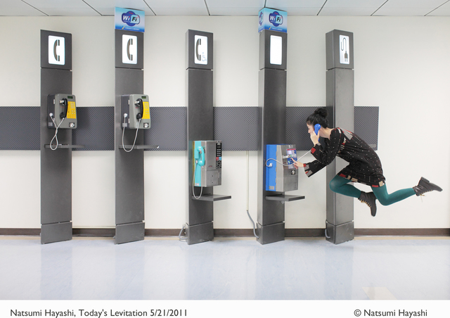 Natsumi Hayashi, ‘Today's Levitation 5/23/2011’, 2011, Photography, Archival inkjet print, Richard Levy Gallery