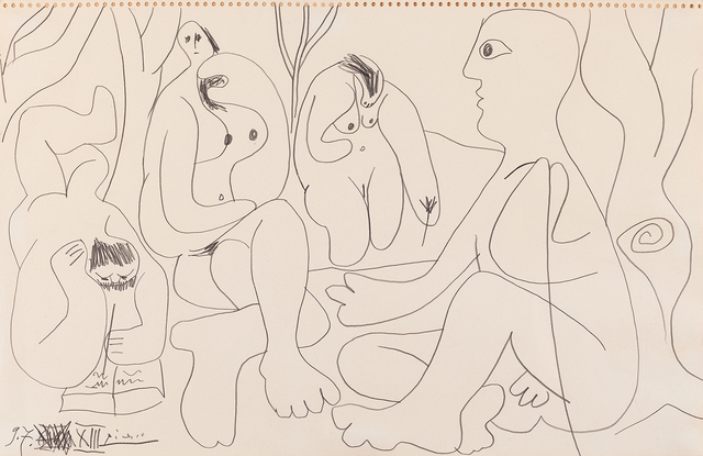 Pablo Picasso, ‘Le Dejeuner sur l'herbe’, 1961, Galería Guillermo de Osma
