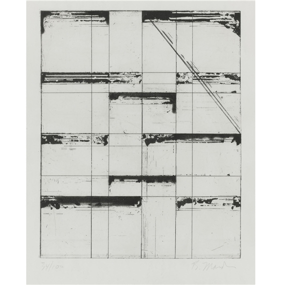Brice Marden, ‘Etching for Parkett’, 1985, Print, Etching and aquatint, inde/jacobs