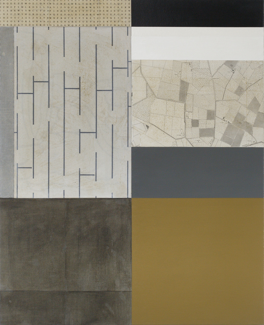 Mitch Jones, ‘Intersection 5’, 2017, Painting, Oil and mixed media on canvas over panel, Andrea Schwartz Gallery