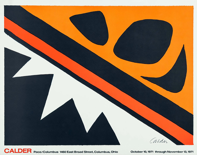Alexander Calder, ‘Alexander Calder 'La Grenouille et Cie' (Calder Pace/Columbus poster) ’, 1971, Lot 180