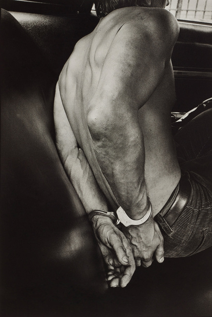 Leonard Freed, ‘Suspect in the back of a police car, New York City’, 1978, Phillips