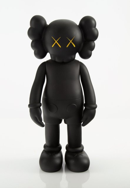 KAWS, ‘Five Years Later Companion (Black)’, 2004, Sculpture, Painted cast vinyl, Heritage Auctions