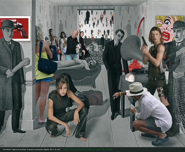 Lluis Barba, ‘The murderer threatened. Magritte’, 2010, Galeria Contrast