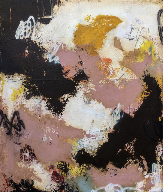 Luis Garcia-Nerey, ‘Flair Bend’, 2018, Painting, Mixed media on canvas on wood with Matte Varnish, Parlor Gallery