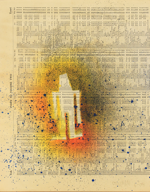 Stikman, ‘Index Volume Two (Paint Blast)’, 2005, Woodward Gallery