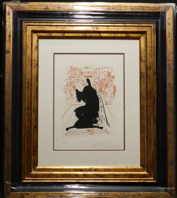 Salvador Dalí, ‘La Vida es Sueno Figure in an Emine Cloak’, 1973, Fine Art Acquisitions