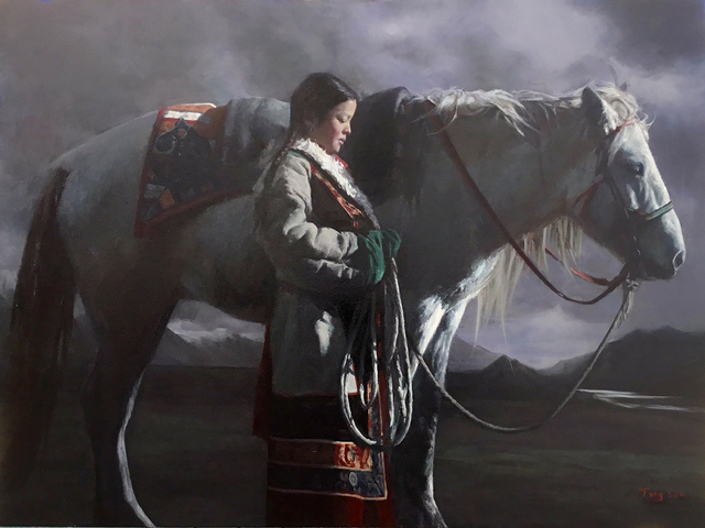 Tong Luo, ‘On the Roof of the World III’, 2016, Han Art