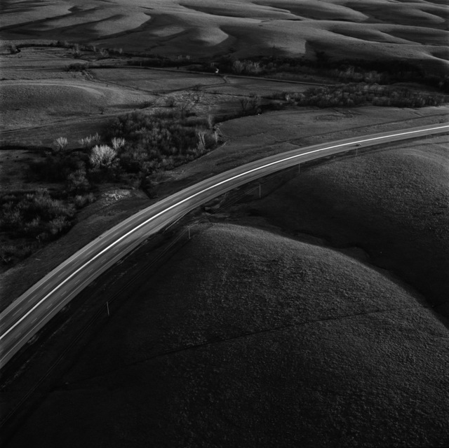 Terry Evans, ‘Interstate 35 intersecting the Flint Hills, Kansas’, Yancey Richardson Gallery