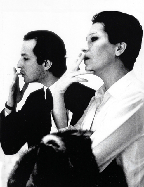 Rose Hartman, ‘Elsa Peretti and Fred Hughes at the Marlborough Gallery’, 1992, Photography, Archival Pigment Print, Staley-Wise Gallery