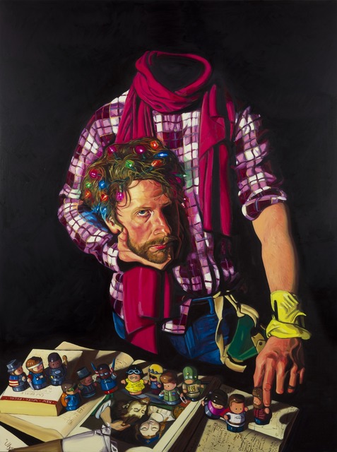 Paul Endres Jr., ‘The First Cephalophore of the Burden Age: Arthur Deadalus’, 2014, Childs Gallery