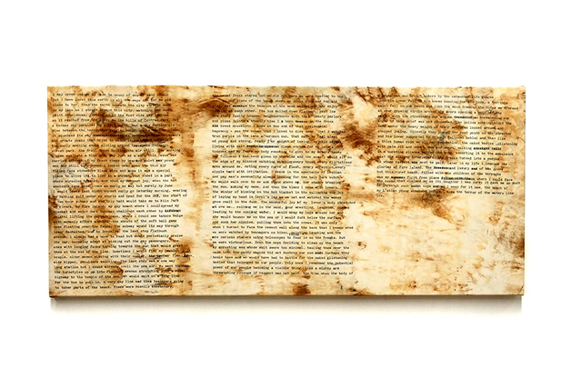 Phoenix Lindsey-Hall, ‘I May Never Change My Name to Nouns of Sea of Land or Air But I have Loved the Earth in All the Ways She Let me Get Close to Her (Text: Riis Beach by Joan Nestle)’, 2018, VICTORI+MO CONTEMPORARY