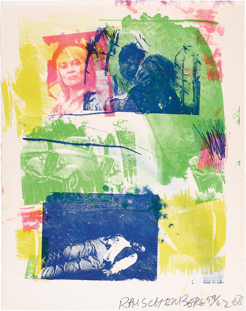 Robert Rauschenberg, ‘Storyline I, from Reels (B+C)’, 1968, Phillips