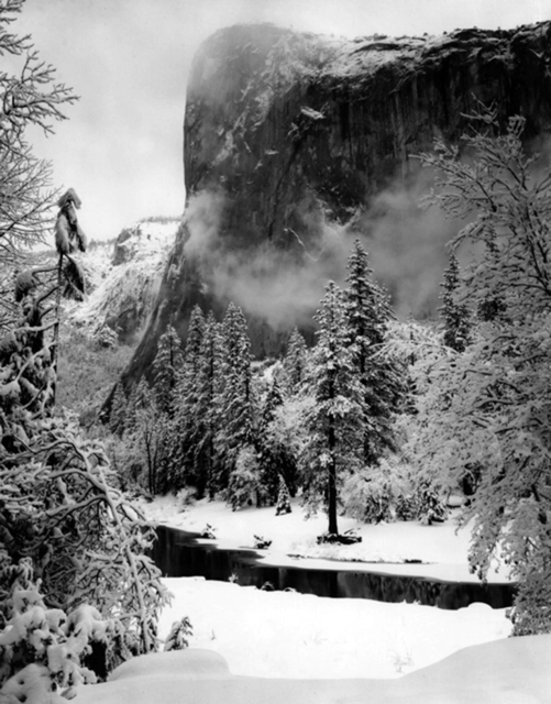 Ansel Adams, ‘El Capitan, Winter’, 1948, Photography, Silver Gelatin Print, Weston Gallery