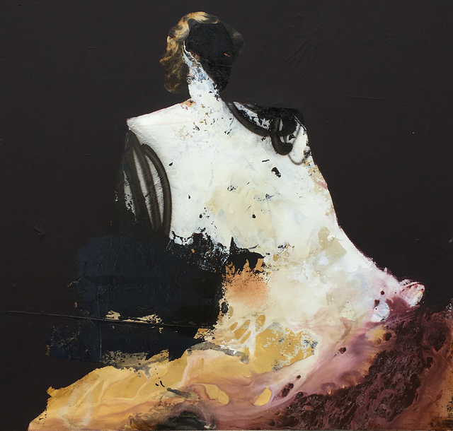 Luis Garcia-Nerey, ‘Viola’, 2018, Painting, Mixed media on canvas on wood with Matte & UV Resin, Parlor Gallery