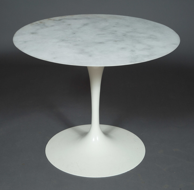 ‘Eero Saarinen Marble Top Enameled Metal Tulip Table’, 1970s, Design/Decorative Art, Doyle
