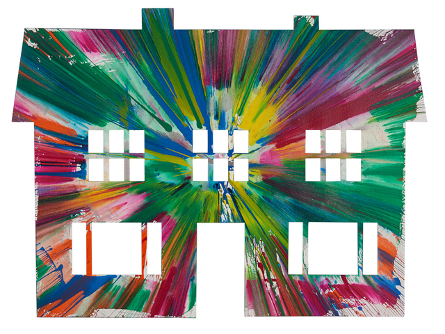 Damien Hirst, ‘House Spin Painting (Created at Damien Hirst Spin Workshop)’, 2009, Rago/Wright