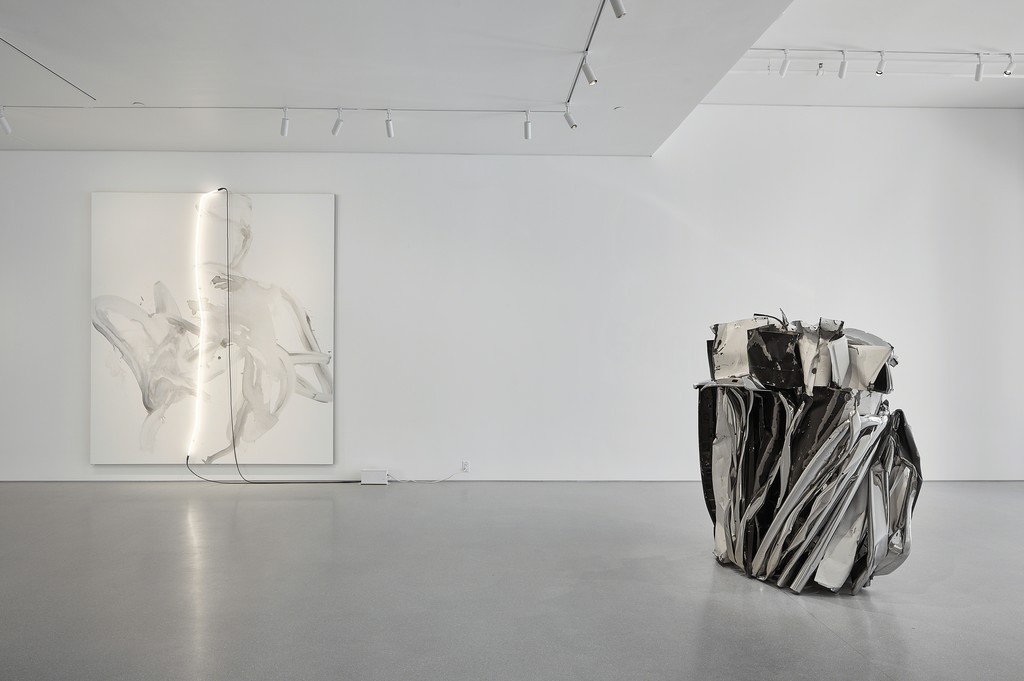 Artwork © Mary Weatherford, © 2018 Fairweather & Fairweather LTD/Artists Rights Society (ARS), New York. Photography by Johnna Arnold. Courtesy Gagosian Artwork © Mary Weatherford, © 2018 Fairweather & Fairweather LTD/Artists Rights Society (ARS), New York. Photography by Johnna Arnold. Courtesy Gagosian