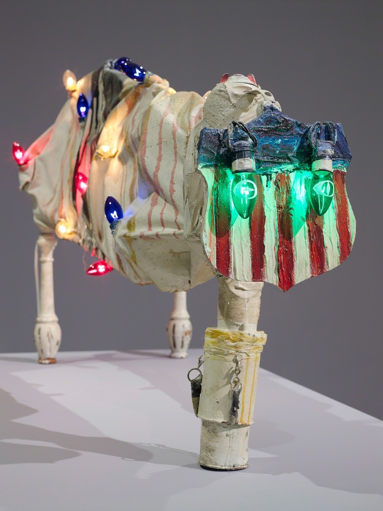 Edward Kienholz, America My Hometown, Installation View, 2018, Copyright Kienholz. Courtesy of BlainSouthern and L.A. Louver, Venice, CA, Photo Peter Mallet Edward Kienholz, America My Hometown, Installation View, 2018, Copyright Kienholz. Courtesy of BlainSouthern and L.A. Louver, Venice, CA, Photo Peter Mallet