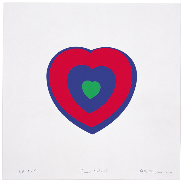 General Idea, ‘Coeurs Volants’, 2000, Print, Silkscreen on paper, Mai 36 Galerie