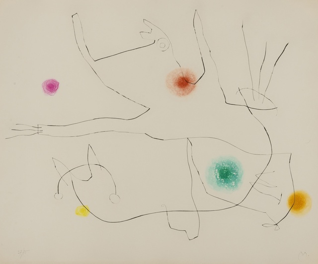 Joan Miró, ‘Untitled, from ‘Flux de L'aimant’ (Dupin 381)’, 1964, Forum Auctions