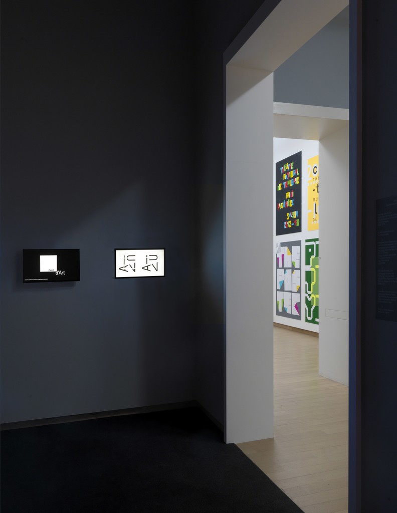 Philippe Apeloig: Using Type. Installation view. Photo: Gert-Jan van Rooij Philippe Apeloig: Using Type. Installation view. Photo: Gert-Jan van Rooij