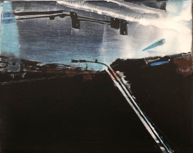 Janos Korodi, ‘Motion Picture 24’, 2019, Painting, Pastel, pigment in acrylic on canvas, InLiquid