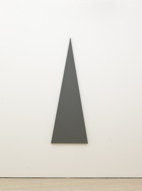 Alan Charlton, ‘Triangle Painting’, 2013, Annely Juda Fine Art