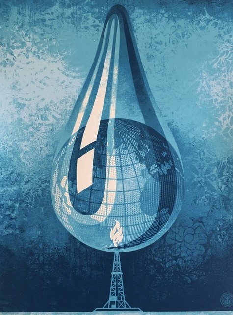 Shepard Fairey, ‘Earth Crisis Drop’, 2017, AYNAC Gallery