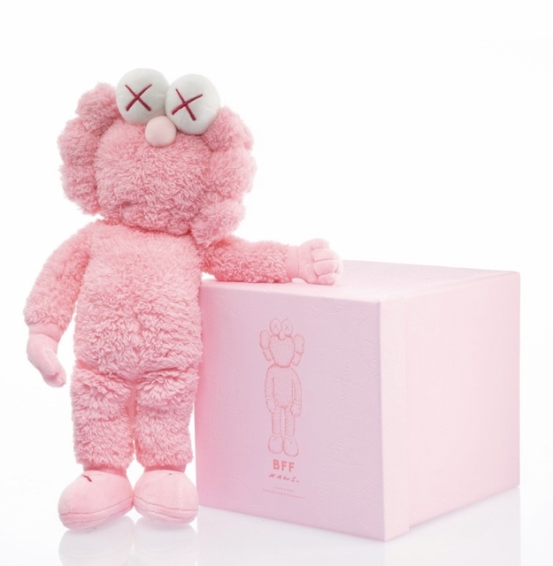 kaws pink bff plush