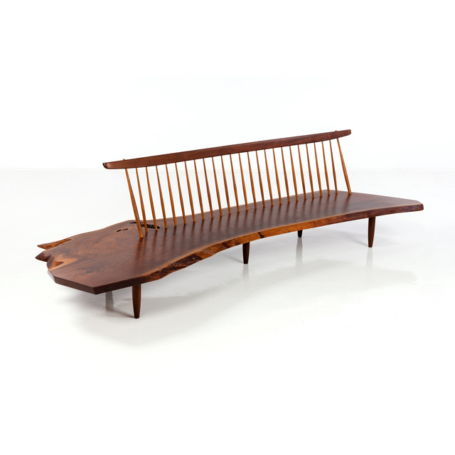 George Nakashima Conoid Bench Bench 1974 Artsy