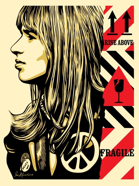 Shepard Fairey (OBEY), ‘Fragile Peace ’, 2017, Dope! Gallery