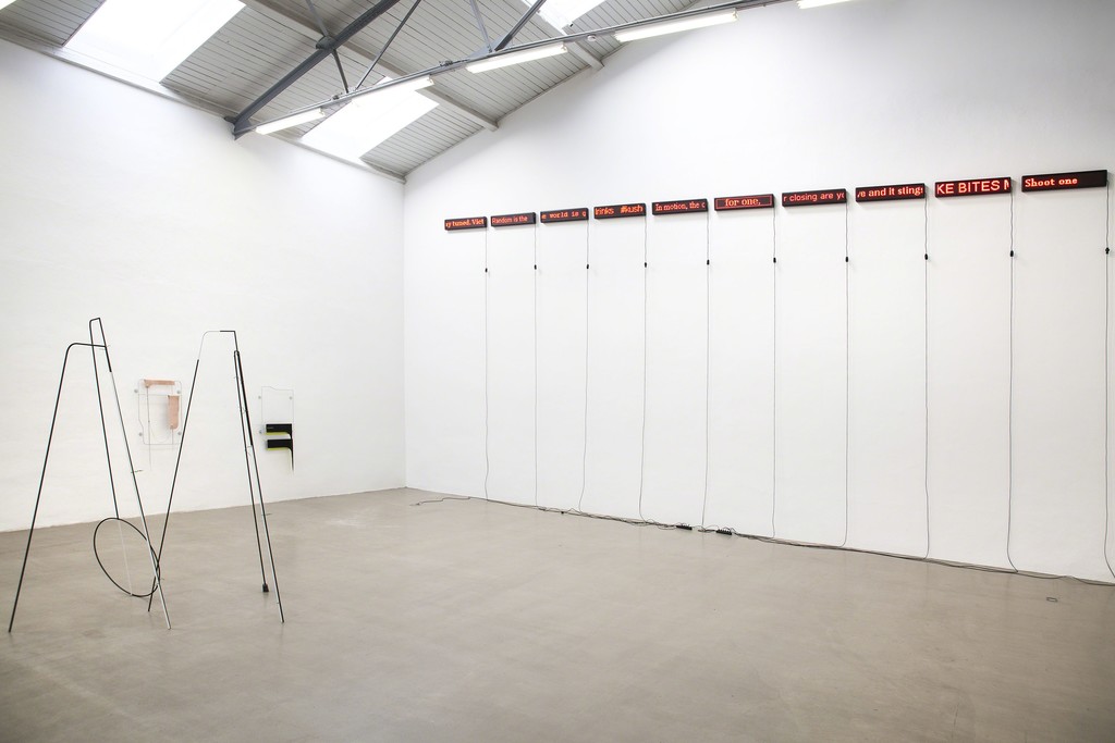 Exhibition view, 2018
courtesy Galerie EIGEN + ART
Photo: Stefan Schacher, Leipzig Exhibition view, 2018
courtesy Galerie EIGEN + ART
Photo: Stefan Schacher, Leipzig