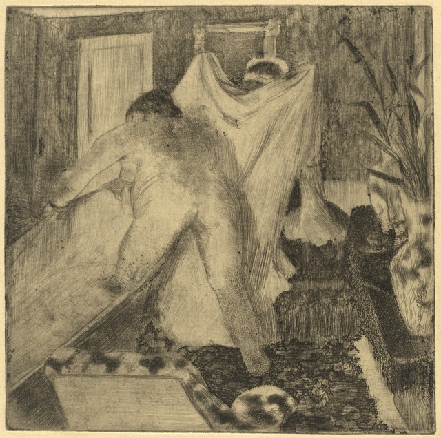Edgar Degas, ‘Leaving the Bath (La sortie du bain)’, ca. 1879/1880, National Gallery of Art, Washington, D.C.