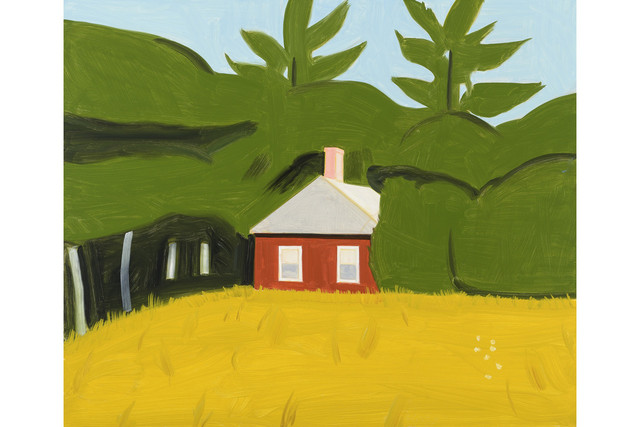 Alex Katz, ‘Red House’, 2016, Hamilton-Selway Fine Art