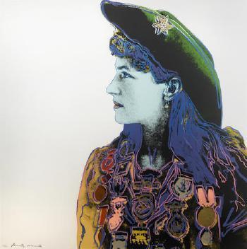 Andy Warhol - Annie Oakley, from Cowboys and Indians (F./S. II. 378)
